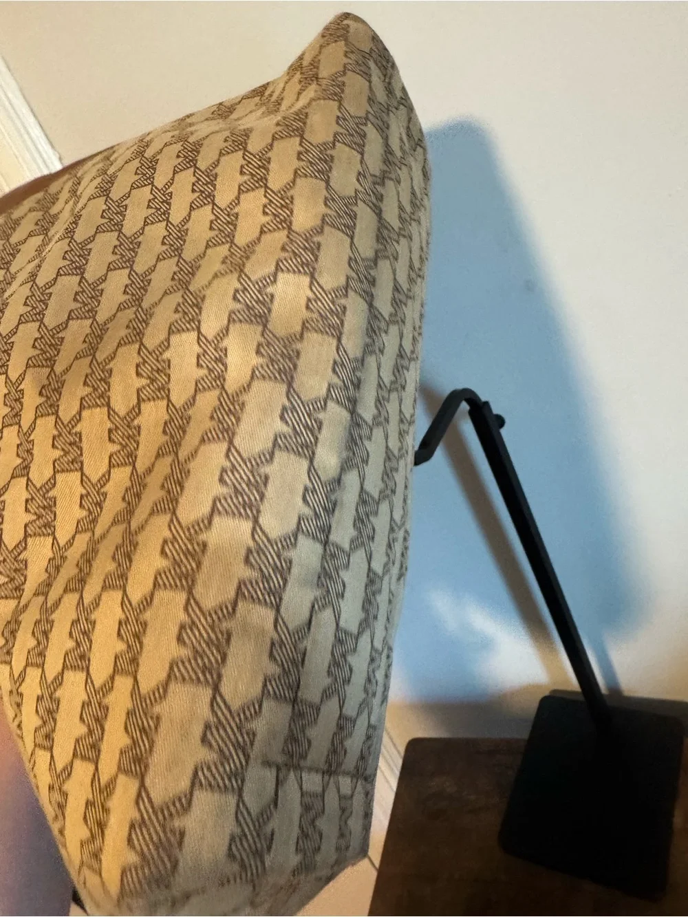 Michael Kors Tan & Brown Signature MK Hobo Bag